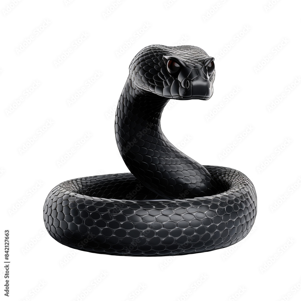 Fototapeta premium realistic hand drawn snake png