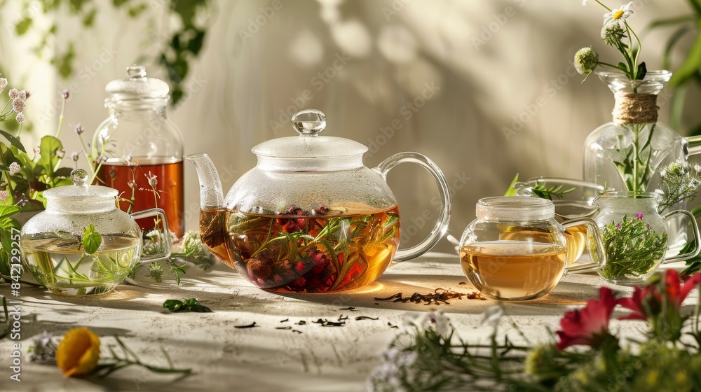 Herbal Harmony Serene Tea Infusions and Glass Teapot for Wellness Retreats and Mindful Moments Herbal Harmony Serene Tea Infusions and Glass Teapot for Wellness Retreats and Mindful Moments