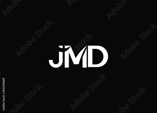 JMD creative letter logo design and modern logo