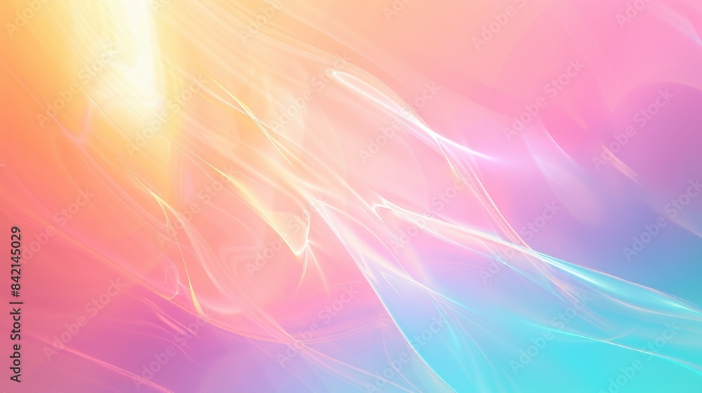A colorful background with a yellow sun in the top left corner A colorful background with a yellow sun in the top left corner