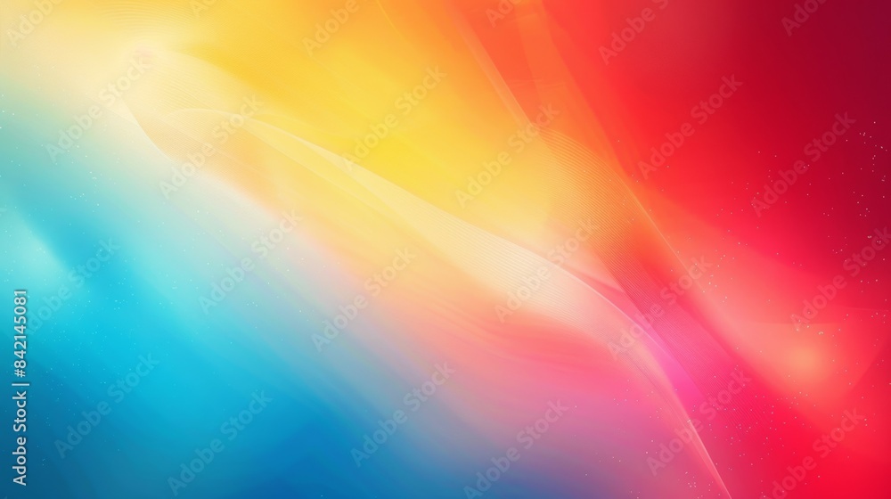 A colorful background with a blue, yellow, and red gradient A colorful background with a blue, yellow, and red gradient