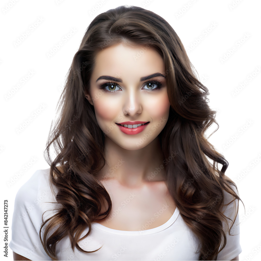 Beautiful girl with gorgeous hair Beautiful girl with gorgeous hair