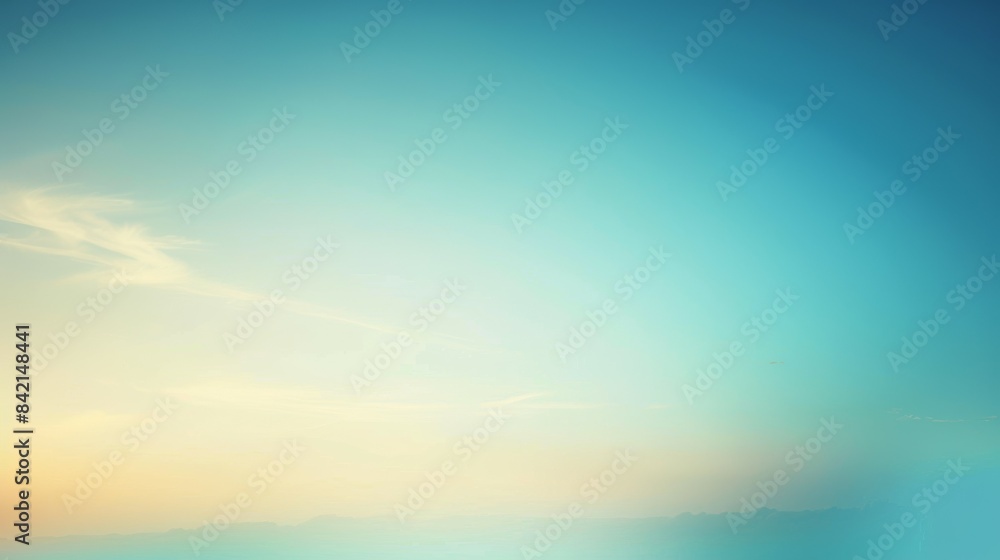 A blue sky with clouds and a sun in the background A blue sky with clouds and a sun in the background