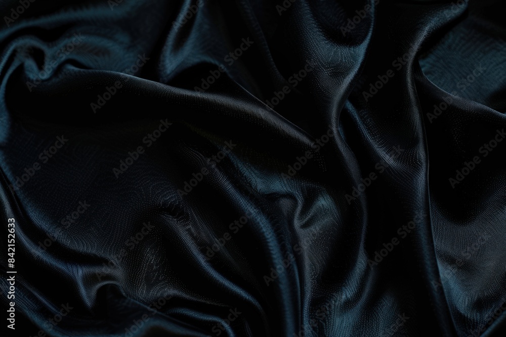 Fototapeta premium Solid black background with a soft, velvety texture, adding richness and elegance to designs