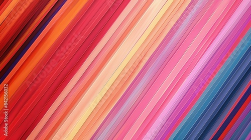 Colorful slanted pattern for designs and backgrounds