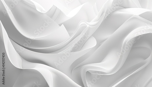 White abstract gray background