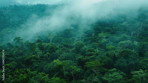 Wallpaper Mural Forest view in every direction Torontodigital.ca