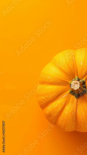 Wallpaper Mural National Pumpkin Day concept with copy space area. Halloween Torontodigital.ca