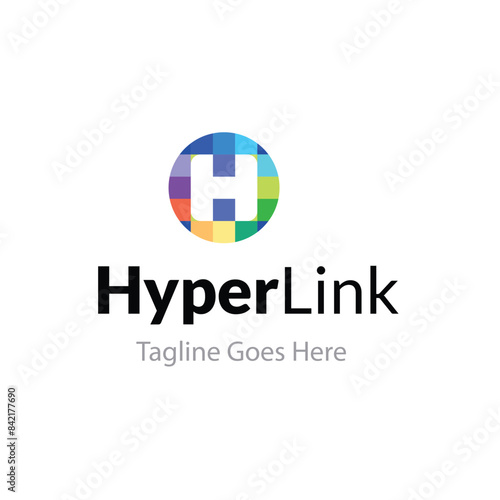 H logo , Hyper Link logo, Circular logo, Pixels logo, H letter logo, Colorful logo Free Download H logo , Hyper Link logo, Circular logo, Pixels logo, H letter logo, Colorful logo - GFXLoad