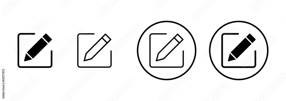 Edit icon vector isolated on white background. Pencil icon. sign up Icon vector. edit text Edit icon vector isolated on white background. Pencil icon. sign up Icon vector. edit text