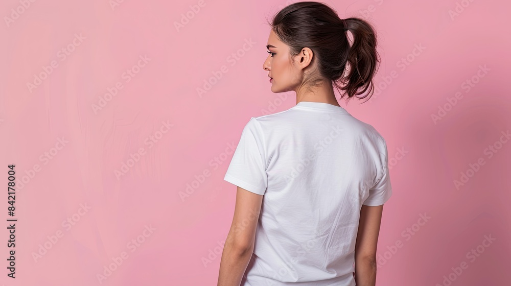 mock up t-shirt for design print and copy space for text mock up t-shirt for design print and copy space for text