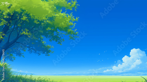 青空と大木 © Hiroyuki