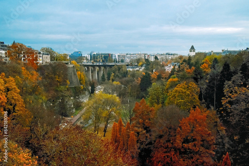 EL PUENTE DE ADOLFO EN LUXEMBURGO. photo