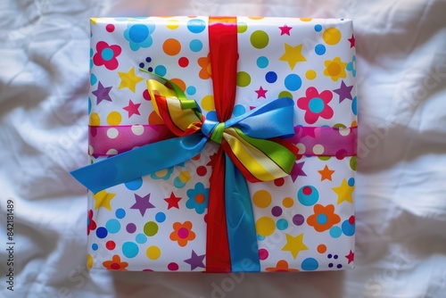 A beautifully wrapped gift ...