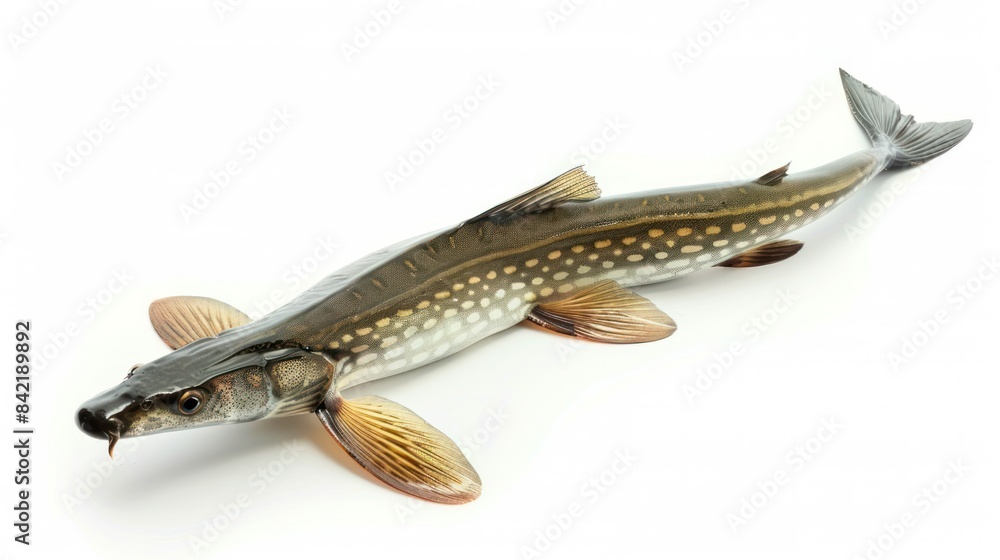Naklejka premium Gar full body clearly photo on white background , 