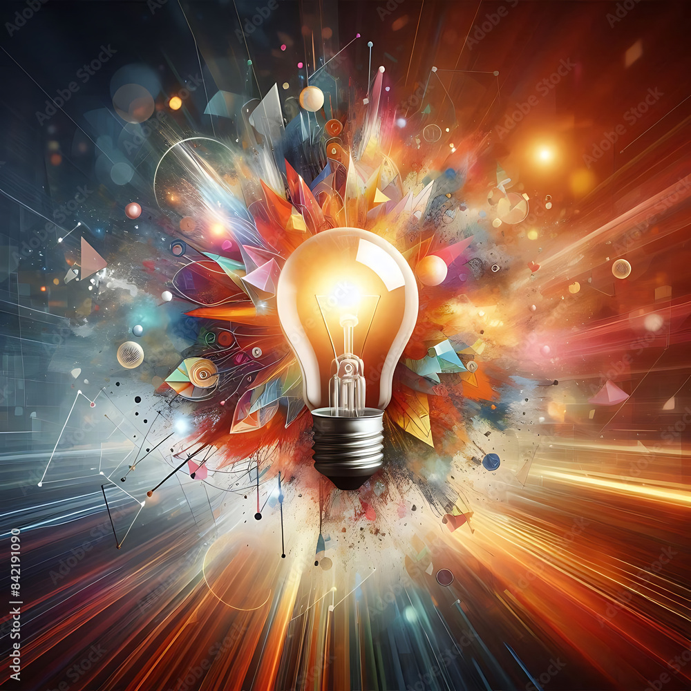 A conceptual image showcasing a light bulb as a metaphor for an innovative breakthrough and smart idea, symbolizing genius marketing strategy planning and creative thinking in business. A conceptual image showcasing a light bulb as a metaphor for an innovative breakthrough and smart idea, symbolizing genius marketing strategy planning and creative thinking in business.