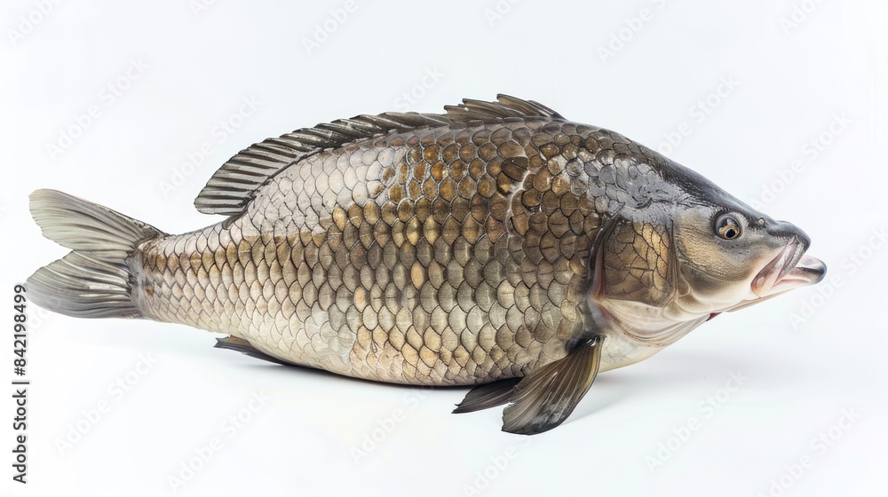 Barramundi Fish on white background , Barramundi Fish on white background ,