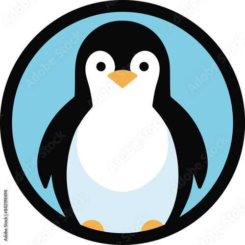 Penguin cartoon illustrations