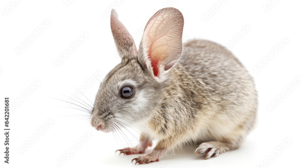 Obraz premium Bilby on white background ,