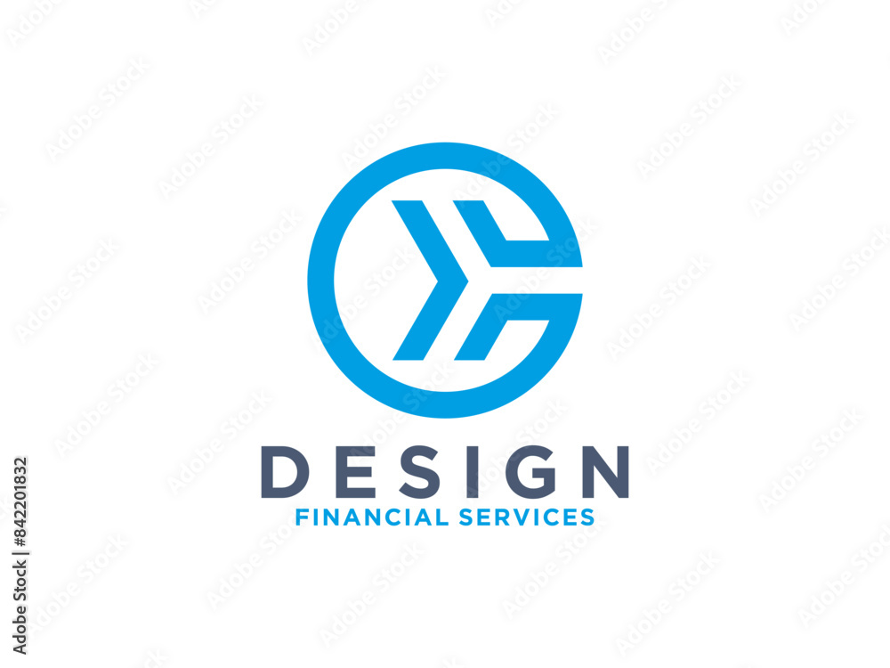 Letter C Monogram Logo Design Template. Letter C Monogram Logo Design Template.