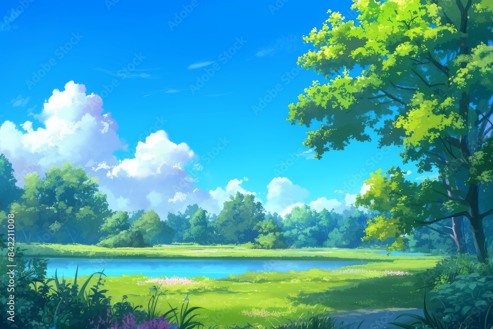 Fototapeta premium Gorgeous natural environments for your creative work