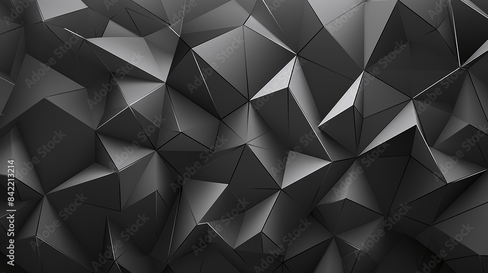 Gray geometric background Gray geometric background