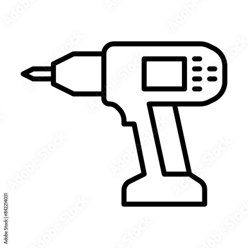 Screw gun icon