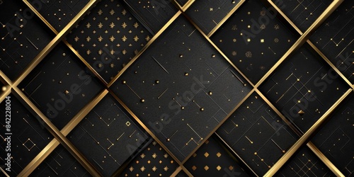 Luxurious Gold Wood Flooring Design