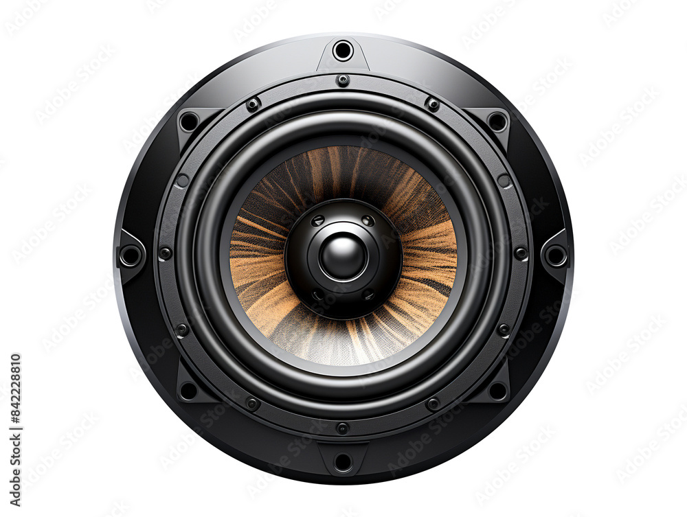 Car loud speaker isolated Car loud speaker isolated