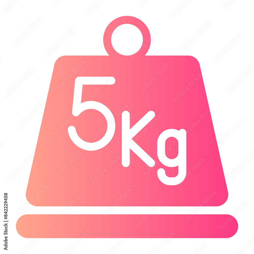 kettlebell gradient icon kettlebell gradient icon
