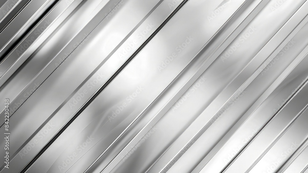 Abstract white chrome lines background. Abstract white chrome lines background.
