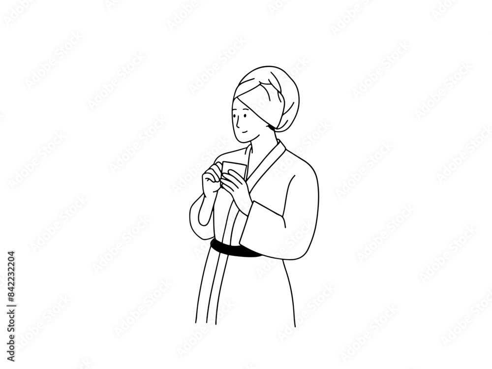 Women after beauty spa Women after beauty spa