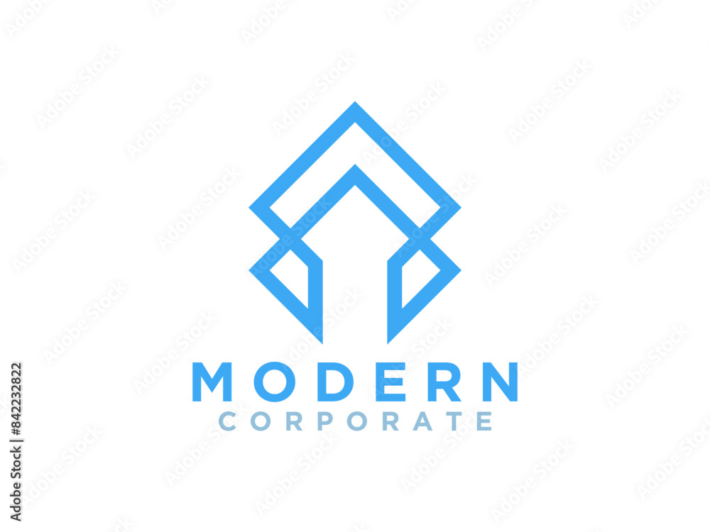 Fototapeta premium Initial Letter A Logo Design.