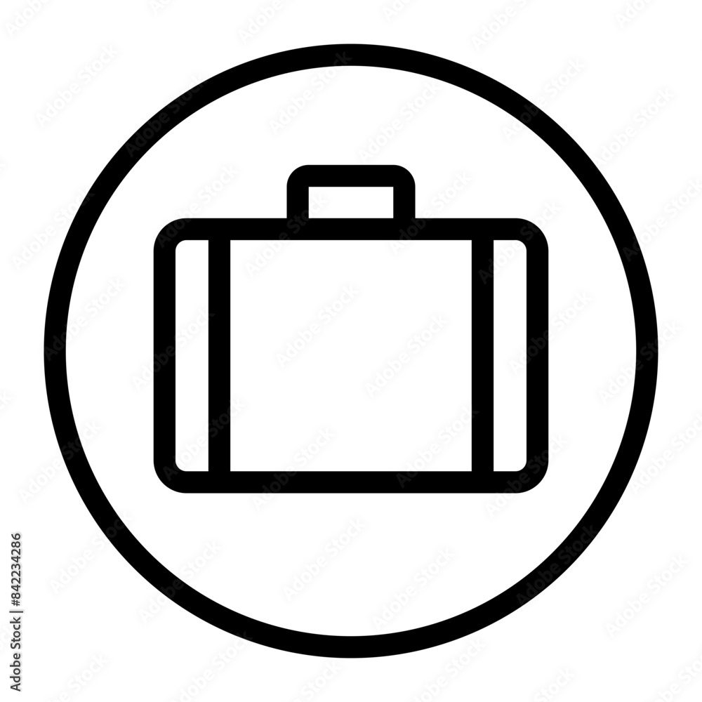 baggage line icon baggage line icon