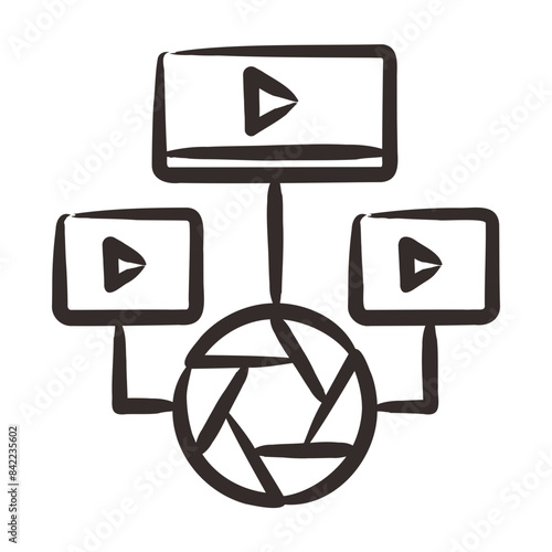 Video Monitoring Icon