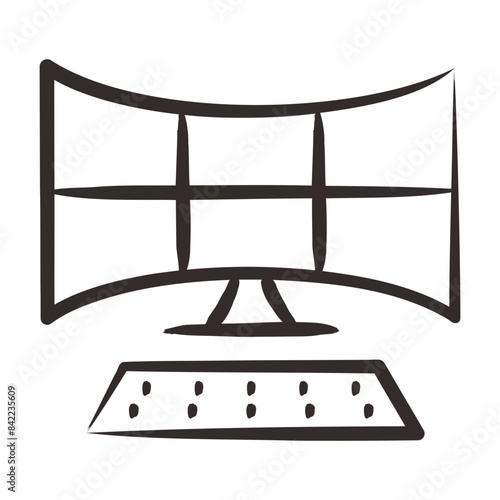 Surveillance Monitor Icon