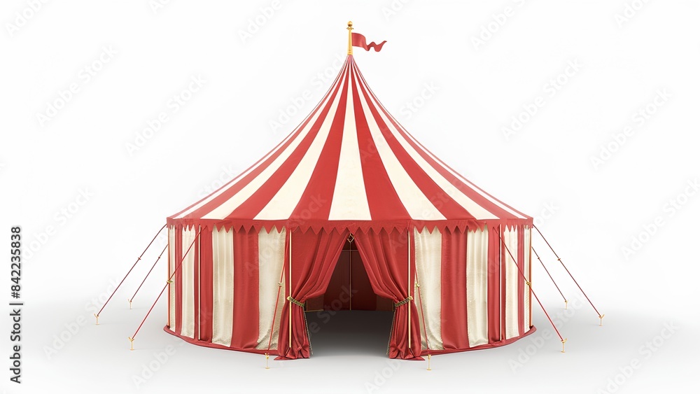 circus tent isolated on white circus tent isolated on white
