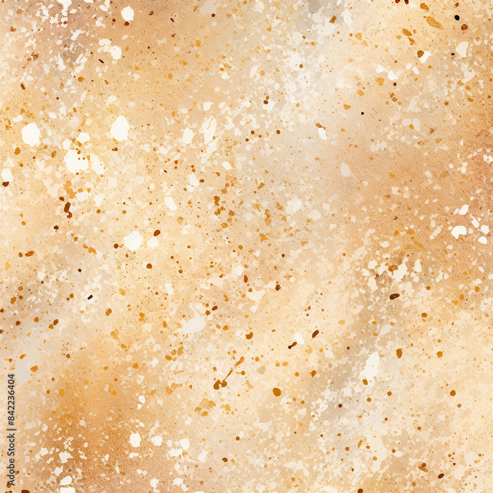 A seamless pattern with glitter gold foil. The design incorporates warm beige and soft white, set against an off-white background A seamless pattern with glitter gold foil. The design incorporates warm beige and soft white, set against an off-white background