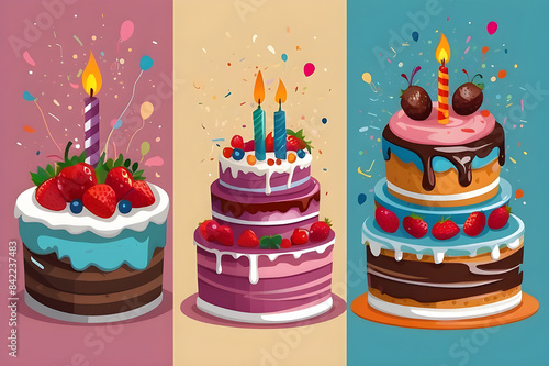 Celebrate with Cake: Beautiful Birthday Cake Concepts 
