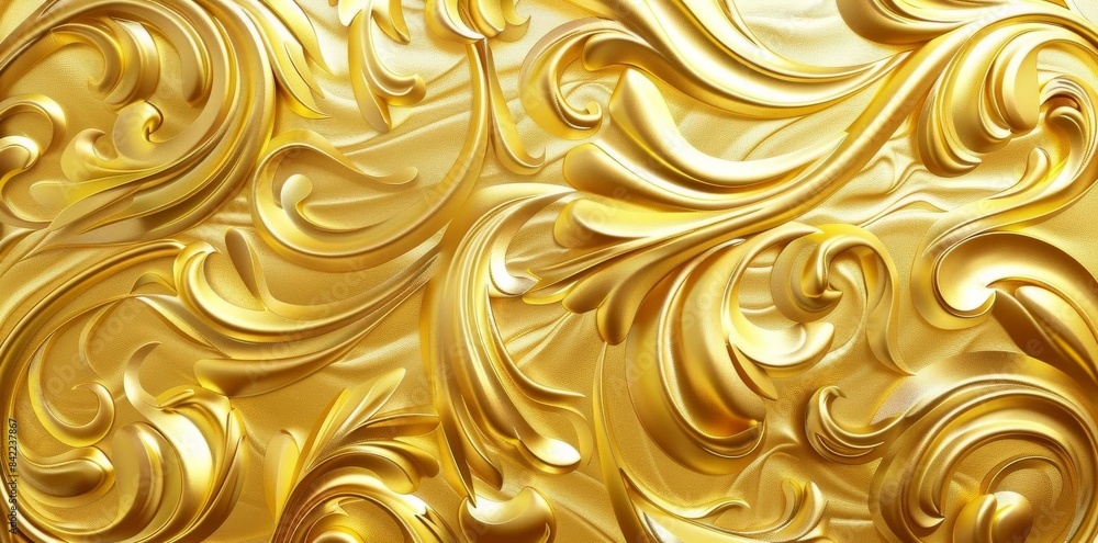 Yellow Liquid Art on Wood Yellow Liquid Art on Wood