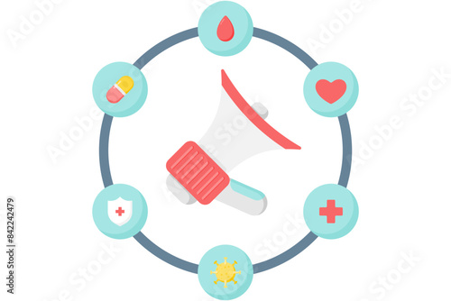 health consultation, promotion of healthy living, introducing medical science