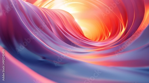 Vibrant swirling abstract colors background