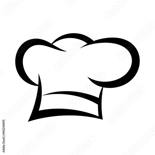 Chef Hat Vector Logo Design Template