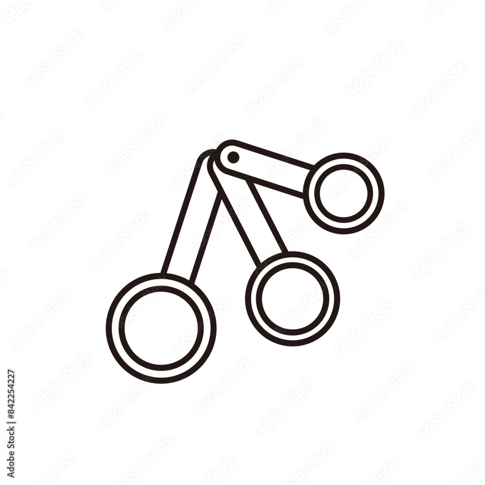 計量スプーンのアイコン 計量スプーンのアイコン