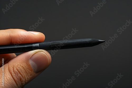 A photo of a person hand holding a marker, about to create a dot, symbolizing the power of individual creativity and action