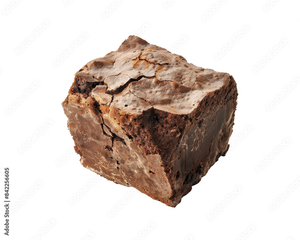 Close-up of a delicious chocolate fudge brownie with a crispy exterior and moist interior, perfect for dessert cravings and sweet tooth satisfaction. Close-up of a delicious chocolate fudge brownie with a crispy exterior and moist interior, perfect for dessert cravings and sweet tooth satisfaction.