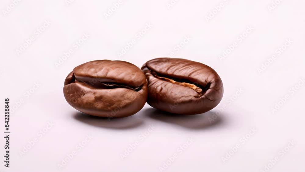 Ground Coffee Beans in Natural Light Ground Coffee Beans in Natural Light