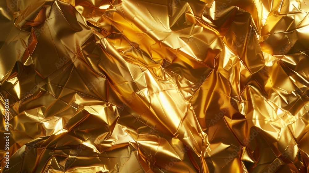 Abstract golden background texture with foil paper for Christmas, Abstract golden background texture with foil paper for Christmas,