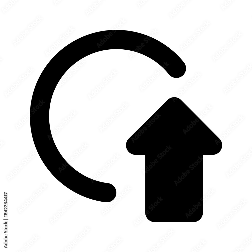 Upload backup to internet server ui black solid icon Upload backup to internet server ui black solid icon