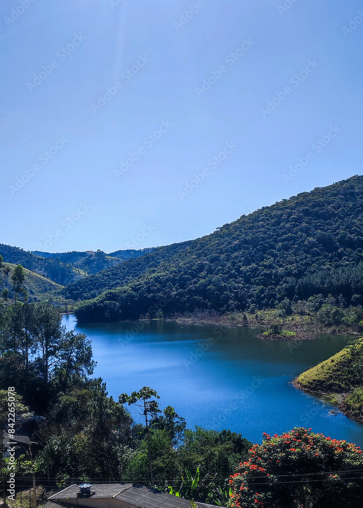 lake and mountains, Represa, Pouso Alto, Natividade da Serra, São Paulo, Brazil lake and mountains, Represa, Pouso Alto, Natividade da Serra, São Paulo, Brazil
